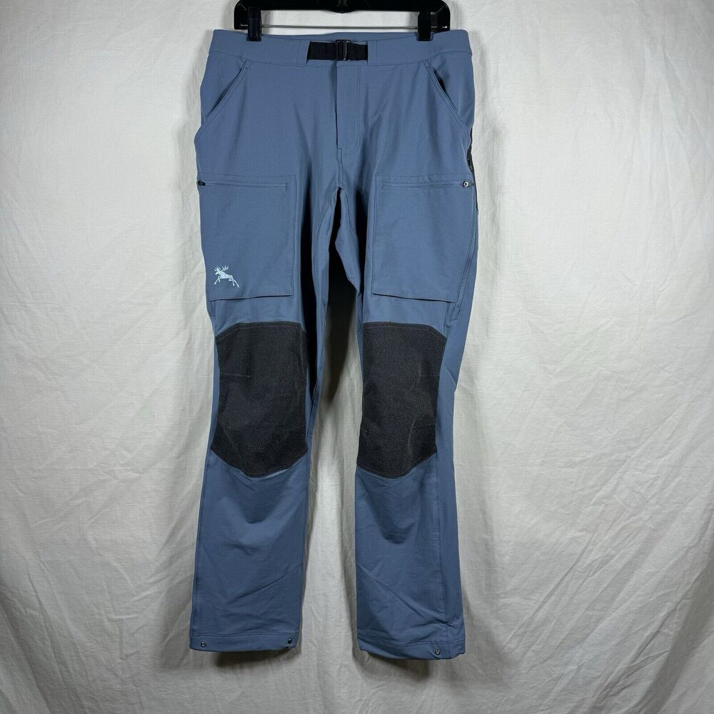 Moose Voyage Hiking Pants Men size M 32x31 outdoor Nylon  Spandex Poly NWT
